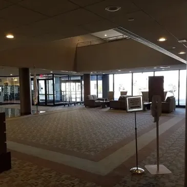 Lobby in the main building